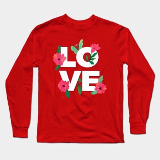 Love Flower Long Sleeve T-Shirt